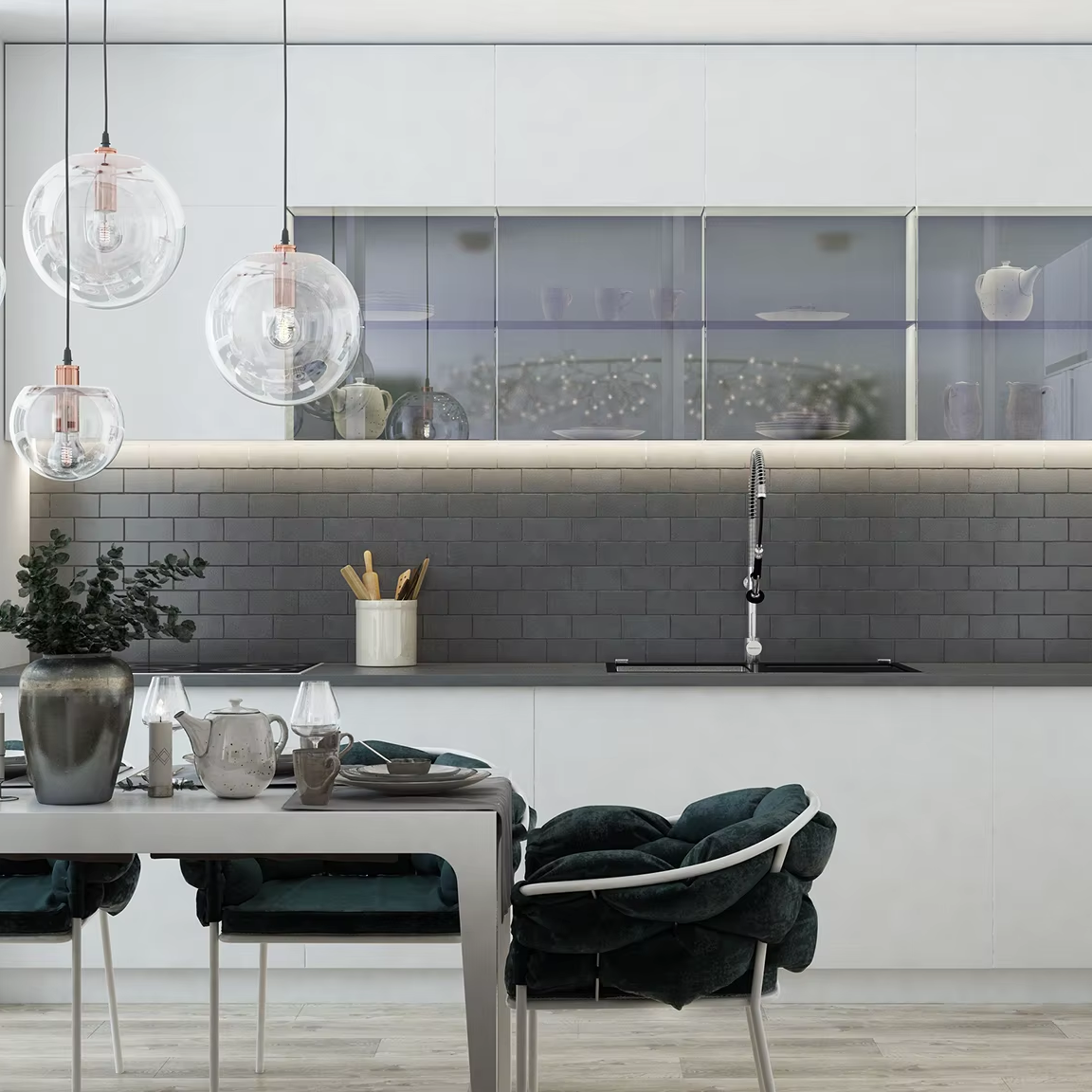 Minimalist High End Kitchen Aesthetics