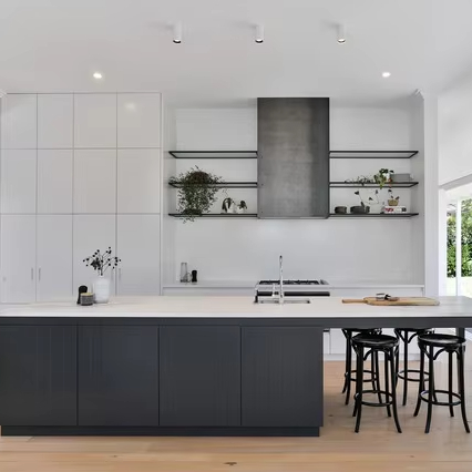 Stainless Base Cabinet for Kitchen Island with Wine Rack