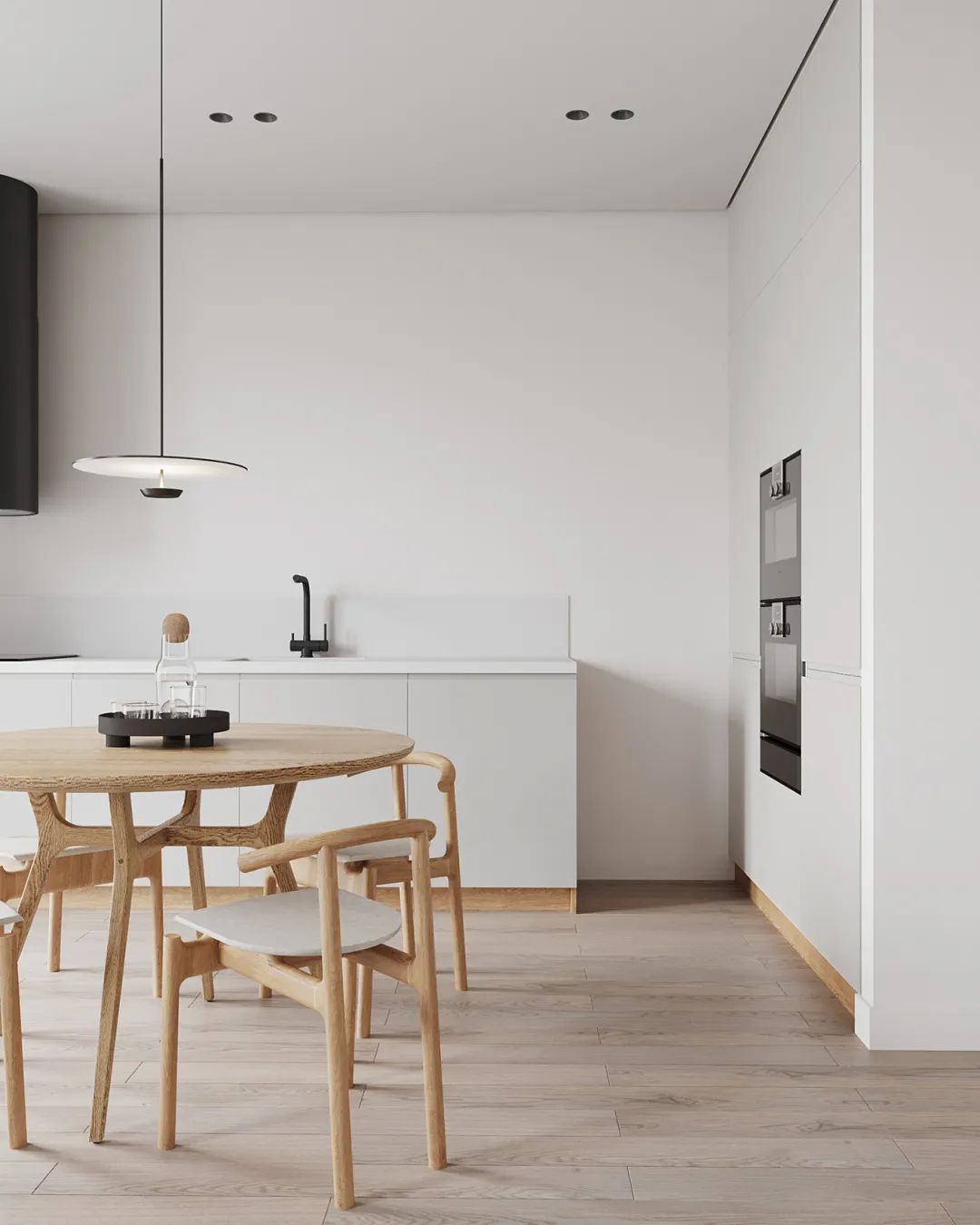 Anti-fingerprint Stainless Steel Kitchen Cabinet