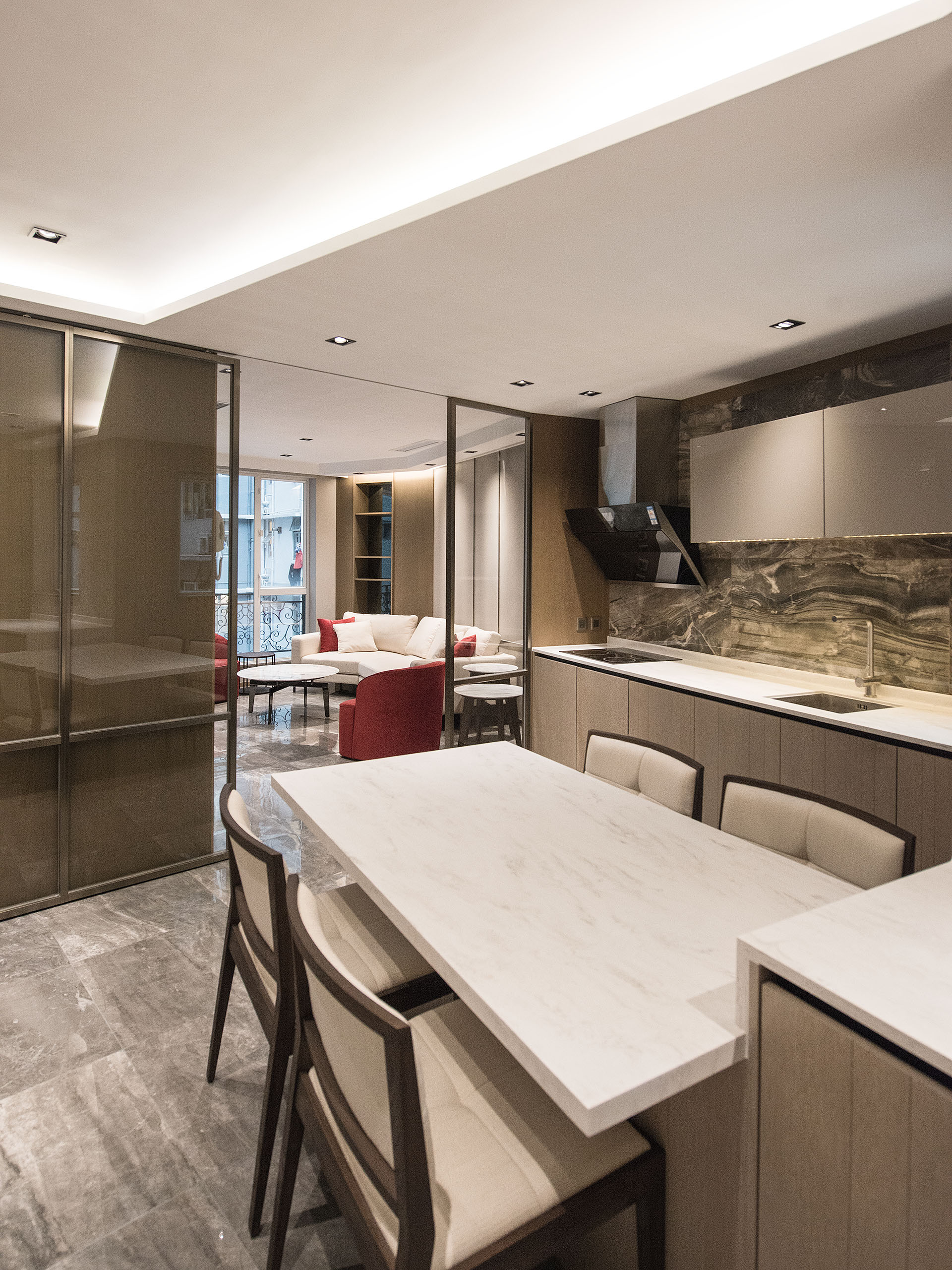 Kino Factory Price High End Matt Black Complete Luxury Kitchen Unit Industrial Import Hotel Free Design Modern Kitchen Cabinet