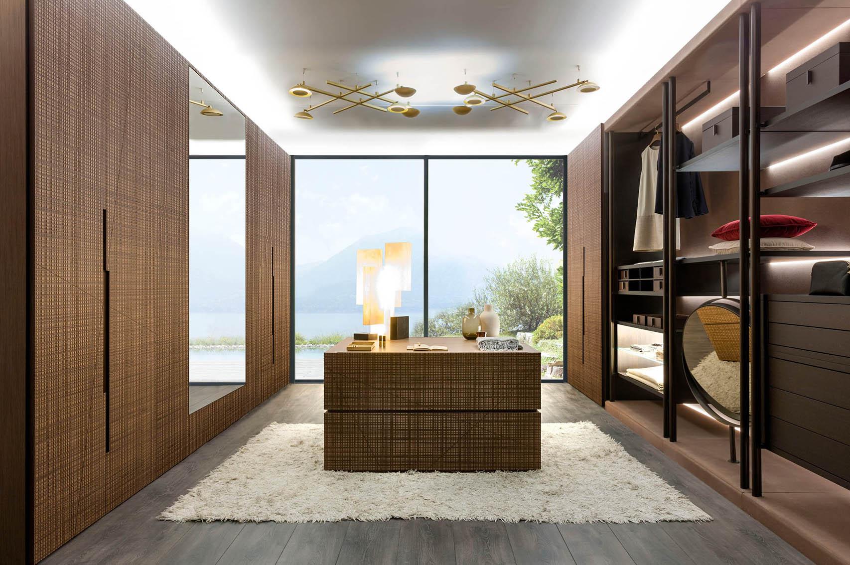 Luxury Modern Walk in Closet Cabinet Cupboards for Bedroom Cabinet Storage Wardrobe Dressing Room