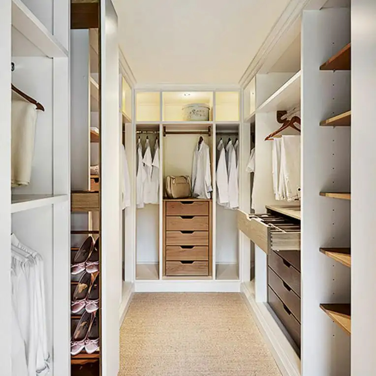 Factory Direct Sales Complete Specifications High Quality Custom Size Luxury Built-In Wardrobe