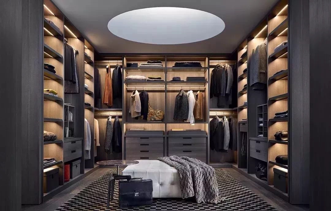 Tall Custom Modern Open Combination Cloth Walk in Closet Bedroom Wall Wardrobe Design Clothes Portable Wardrobes  Open Wardrobe