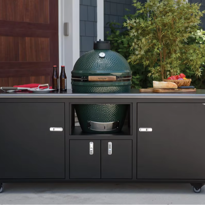 Brushed Stainless Kitchen Cabinet