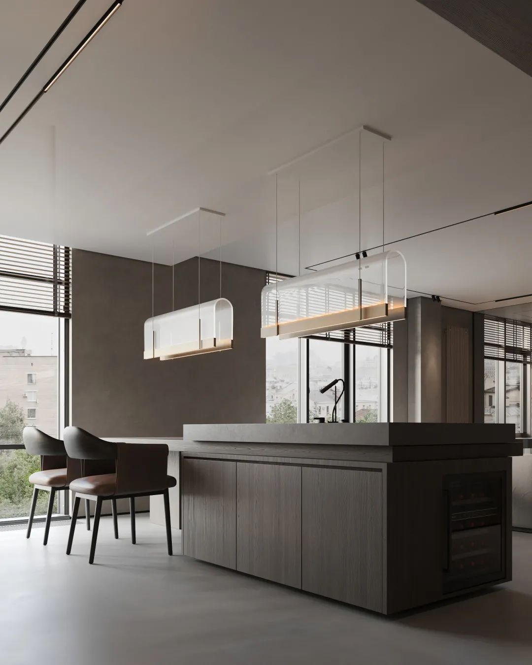 European Style Stainless Steel Luxury Kitchen Furniture: Artisanal Tradition, Modern Performance