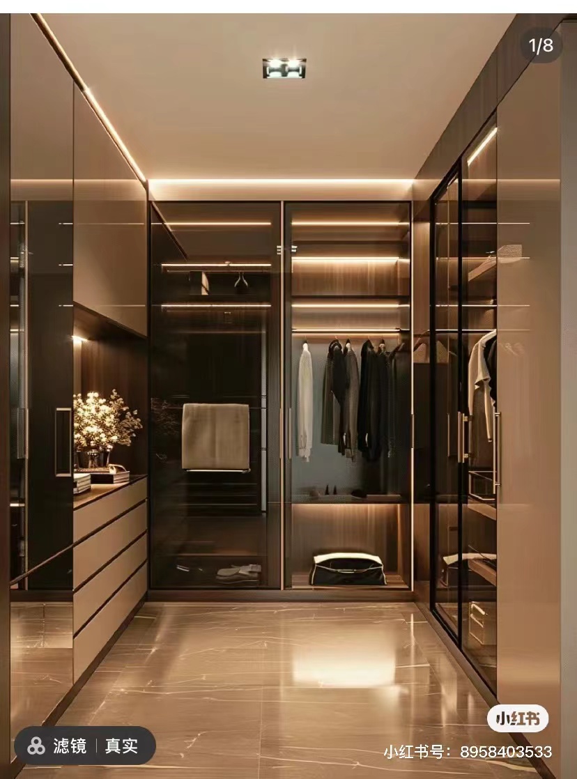 Tall Custom Modern Open Combination Cloth Walk in Closet Bedroom Furniture for Clothes Foldable Metal Cabinet Wardrobes Closet