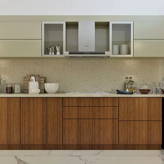 Minimalist Steel Kitchen Cupboard