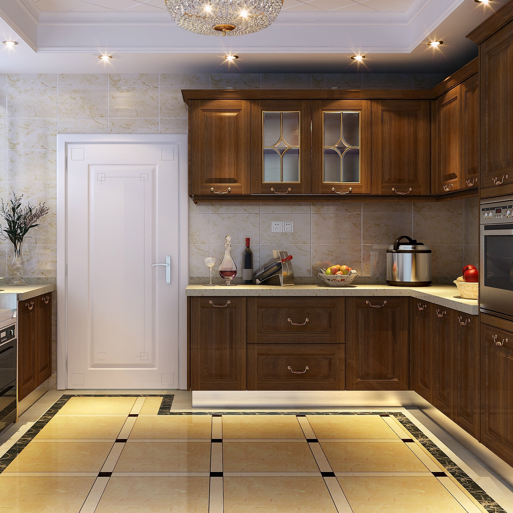Foshan Kino Style Kitchen Factory Customize Kitche