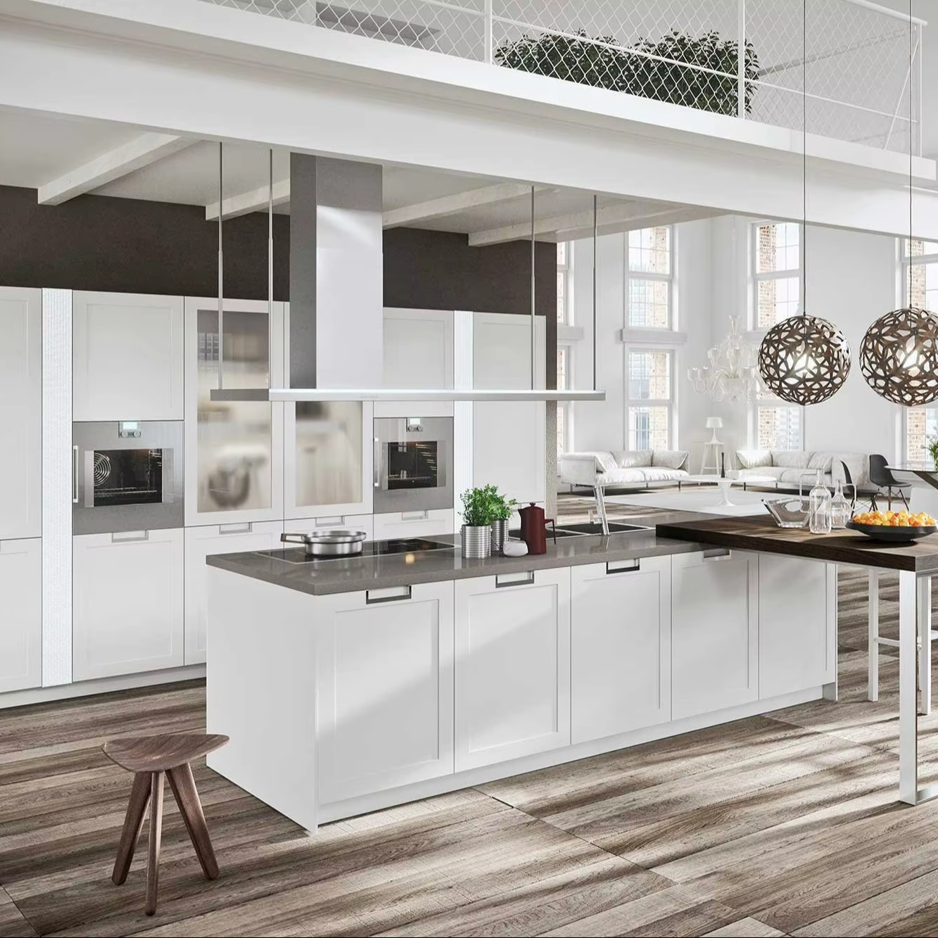 Luxury Stainless Steel Kitchen Cabinets for Chefs and Cooking Enthusiasts