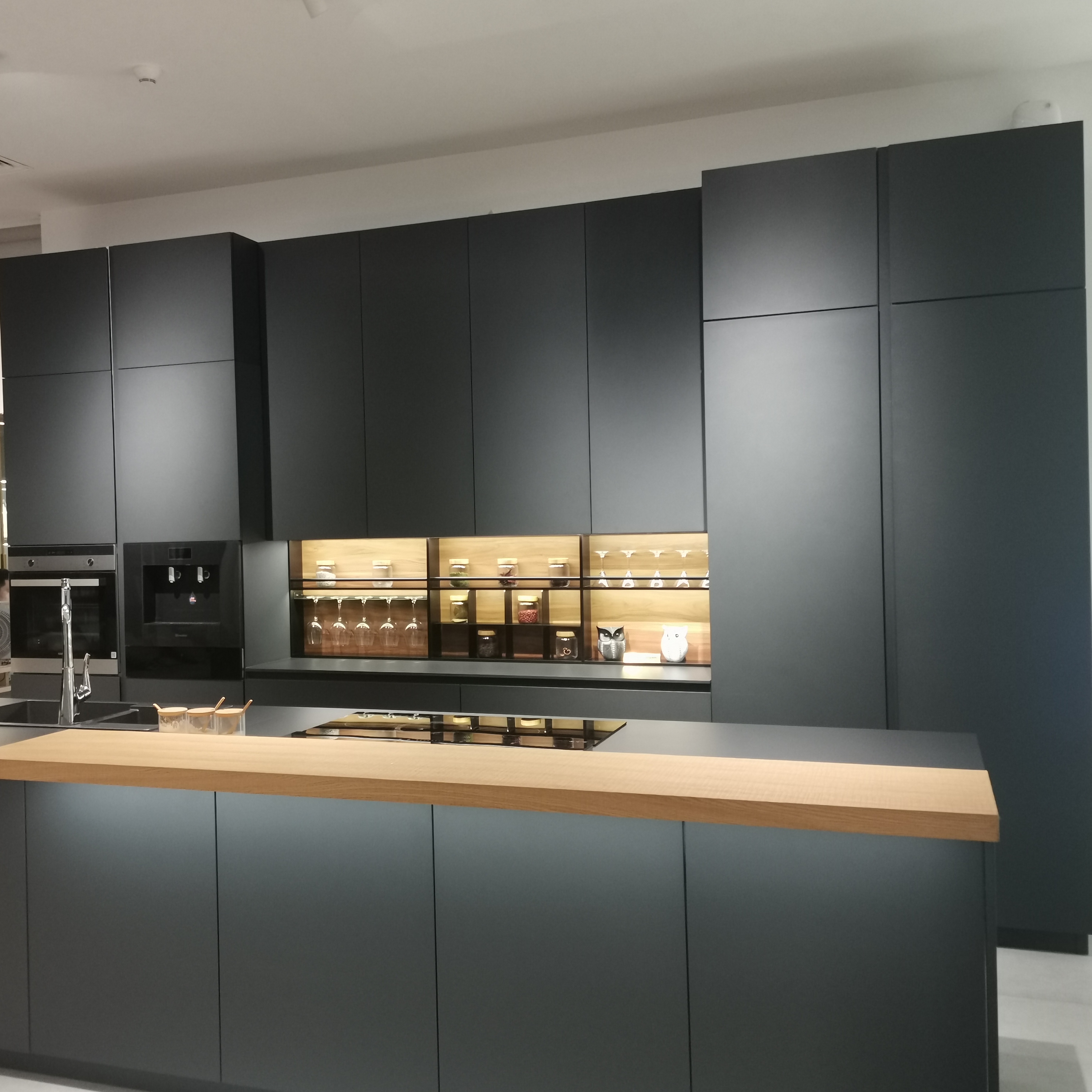 Elegant Stainless Steel Kitchen Cabinets