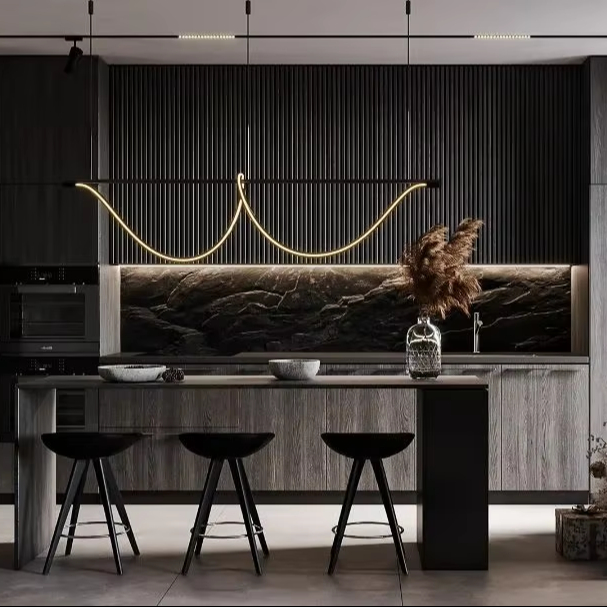 Stainless Steel Kitchen Cabinet with High-quality Finishes