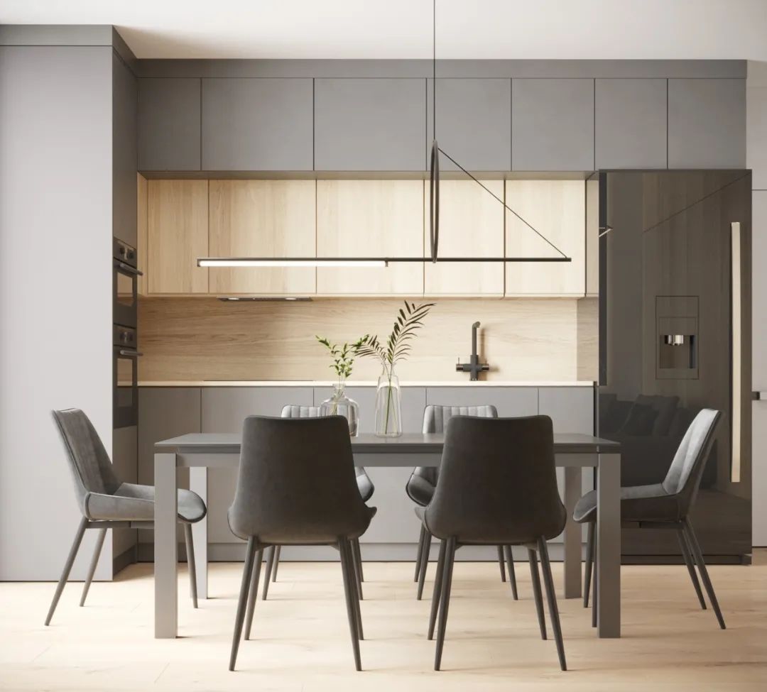 Matte Finish Stainless Kitchen Cabinets: Understated Sophistication for Modern Homes