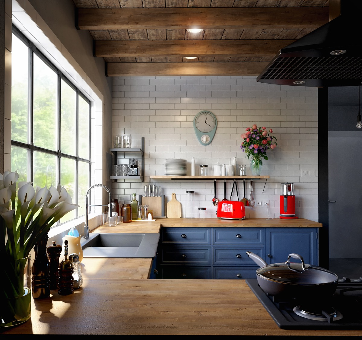 Custom Built Stainless Steel Kitchens