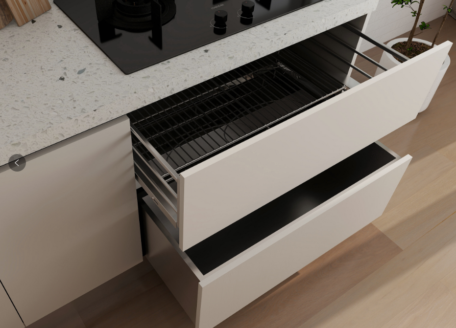 Modern Design Style Furniture Ready to Assemble Cupboard Complete Sets Stainless  Steel Drawer Modular Kitchen Cabinets for Sale