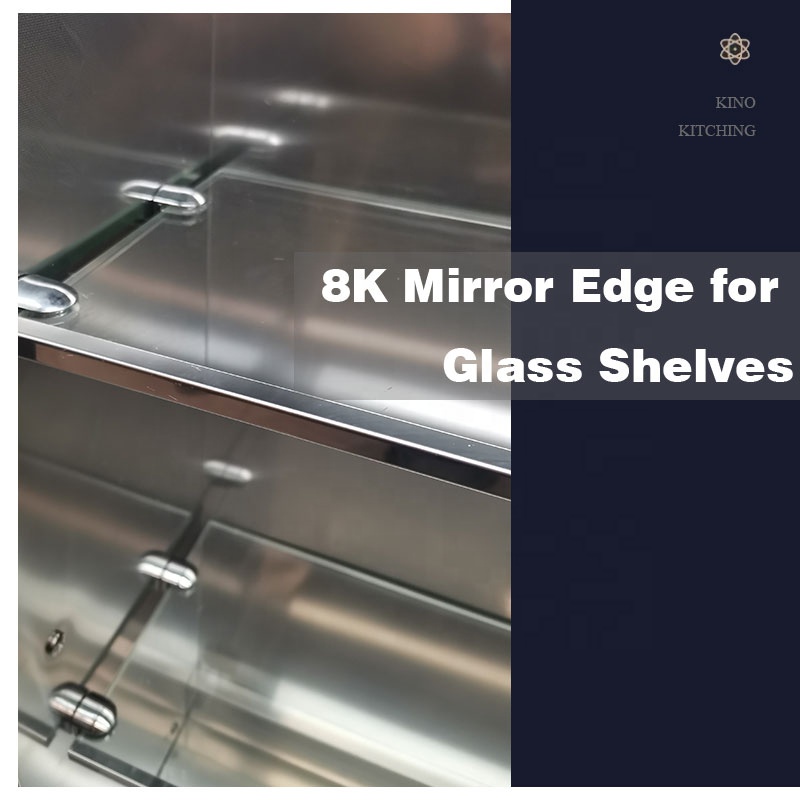 Modern Designs Kitchen Cabinets with Pantry and Island with Sink Stainless Steel Kitchen Cabinet Shaker Kitchen Cabinet