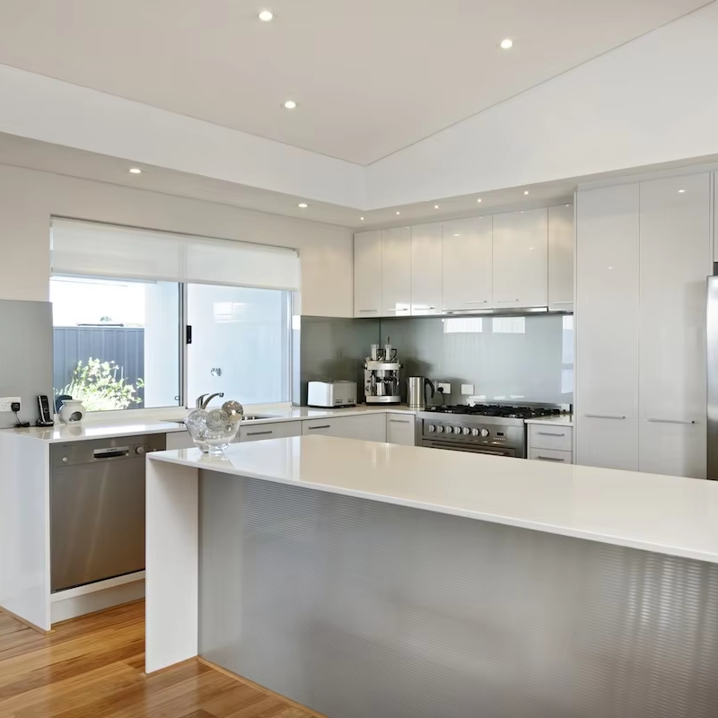 Smart Home Compatible Stainless Steel Kitchen Cabinet Systems