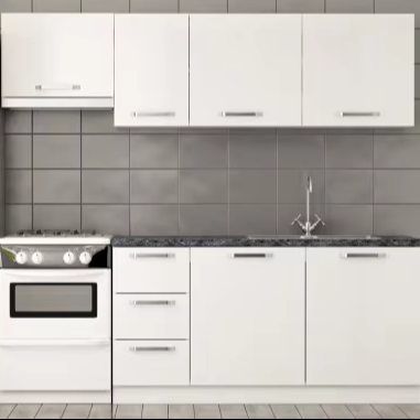 Classic Stainless Steel Kitchen Cabinet Style