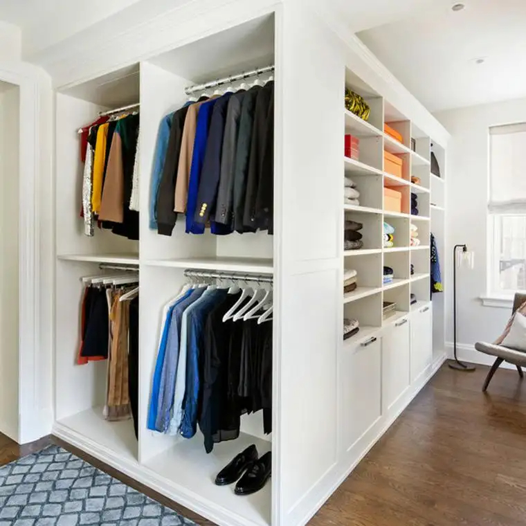 Factory Direct Sales Complete Specifications High Quality Custom Size Luxury Built-In Wardrobe
