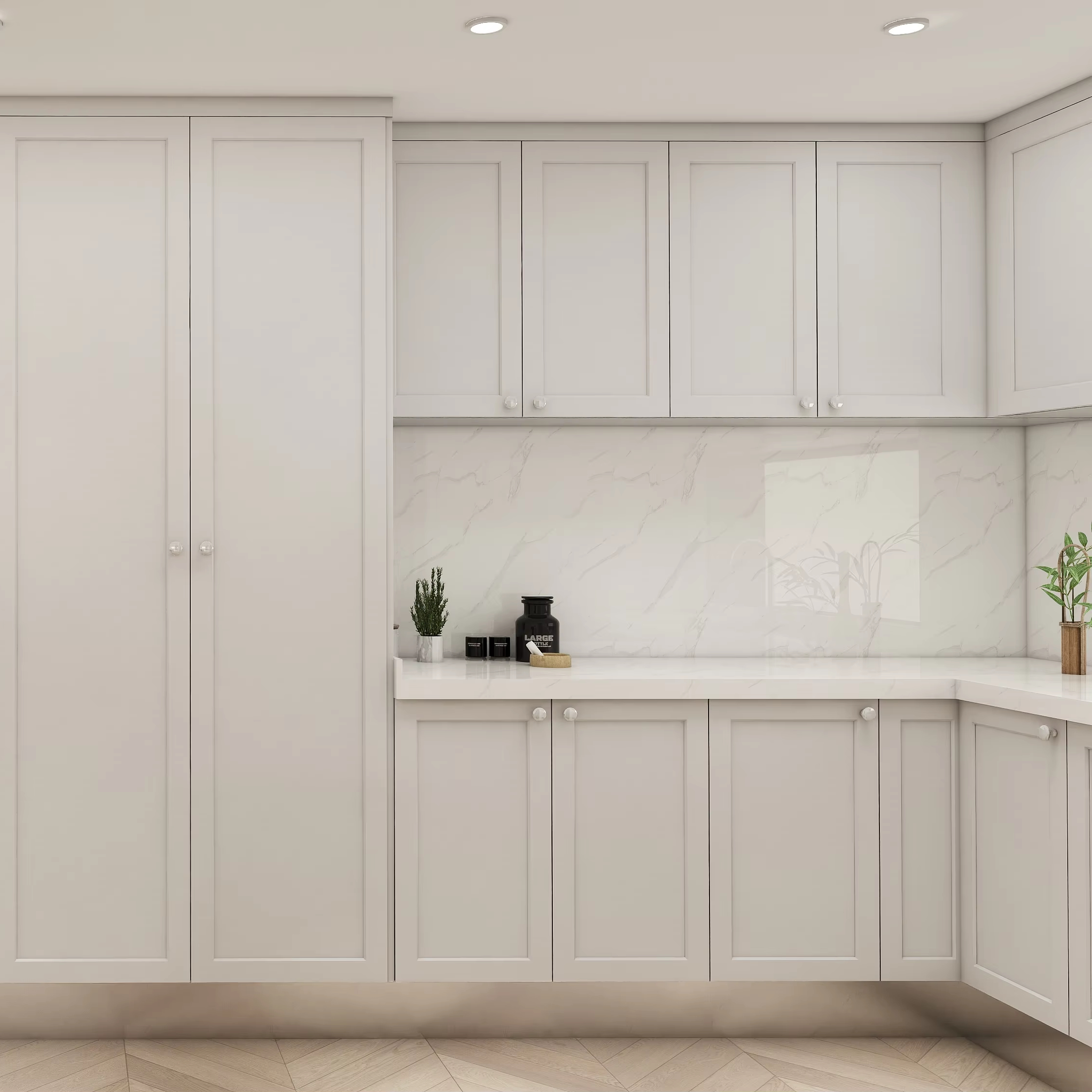 Luxury Stainless Steel Cooking Cabinets