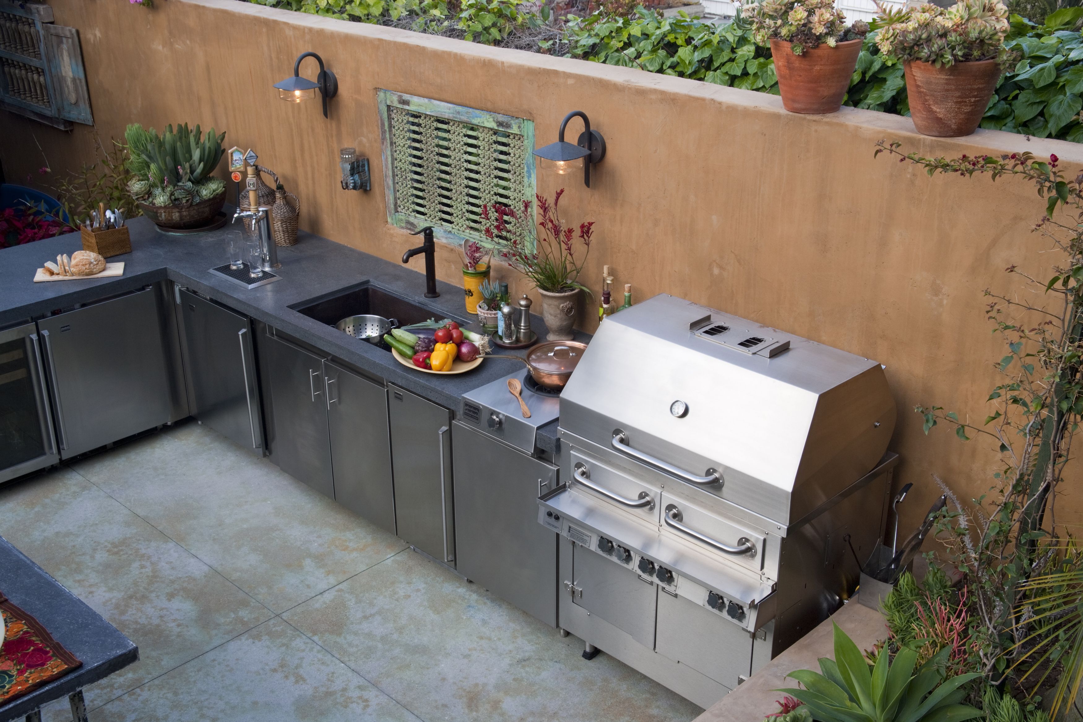 Top Selling Custom Modular Outdoor Kitchen Garden State  Gas Grill Customized Outdoor Kitchen 304 304 Stainless Steel