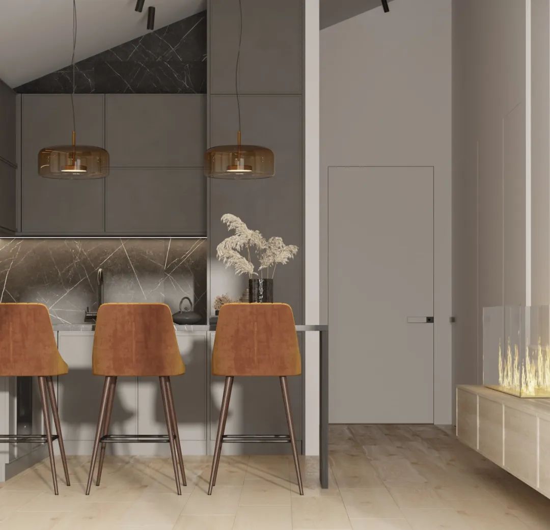 Modern Stainless Steel Kitchen Cabinet
