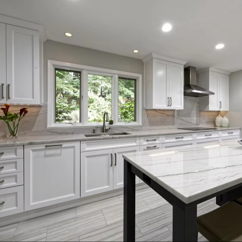 Eco-friendly Luxury Stainless Steel Modular Kitchen Cabinets