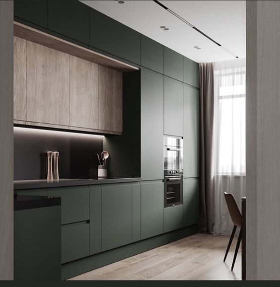 Kitchen Cabinets Kitchen Furniture for Apartment Design Integral Stainless Steel New One Set Modern Lacquer Painting 15 Years