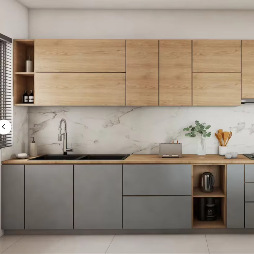 Integrated Stainless Kitchen Cabinet