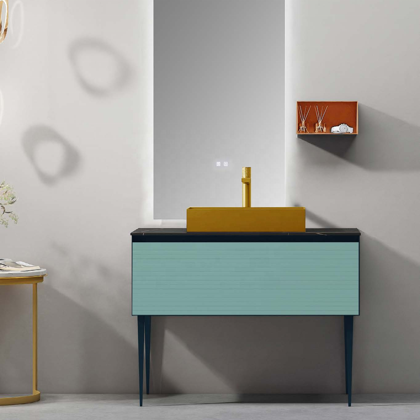 Bathroom Vanities with Modern Bathroom Vanity Wall Mounted and Marble Countertop Bathroom Cabinets Vanities