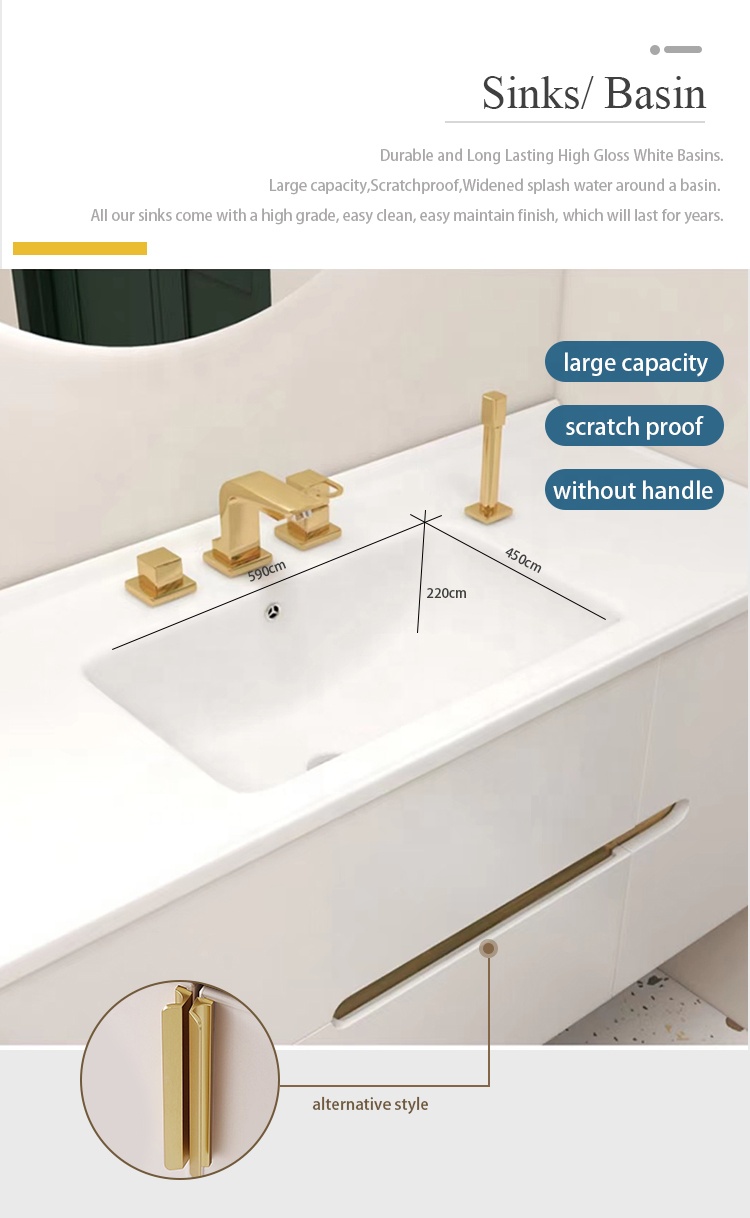 Vanity Combo Vessel Sink Vanity Bathroom Cabinet
