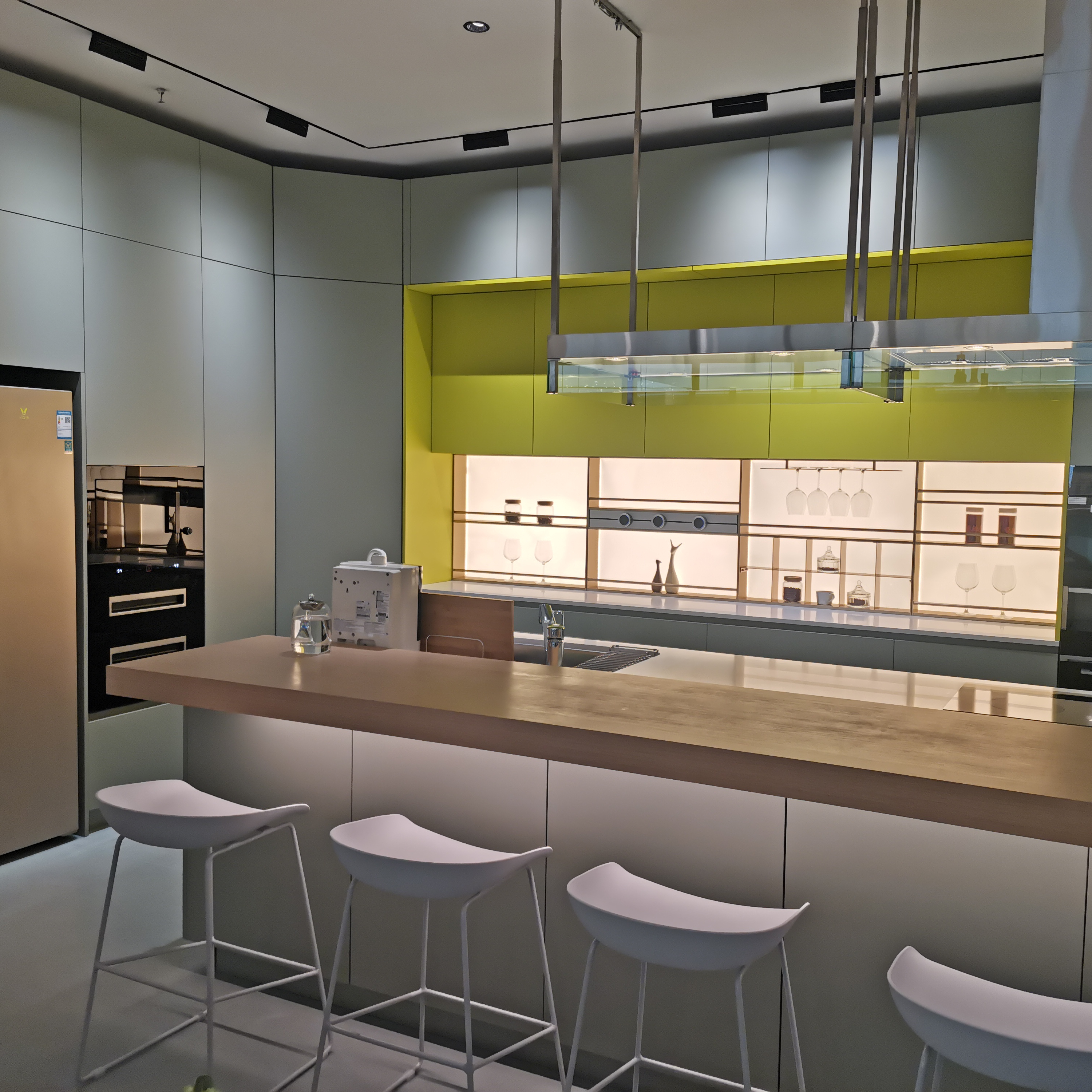 Apartment Stainless Steel Kitchen Cabinets