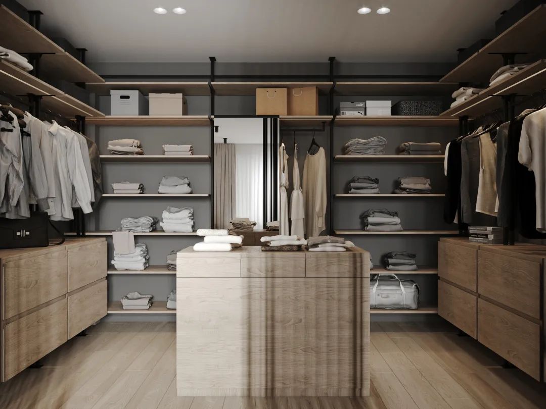 Tall Custom Modern Open Combination Cloth Walk in Closet Bedroom Wall Wardrobe Design Clothes Portable Wardrobes