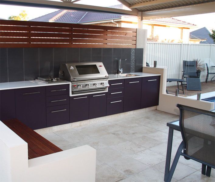 Outdoor Kitchen Cabinet Stainless Steel Kitchen Modern BBQ Cabinet