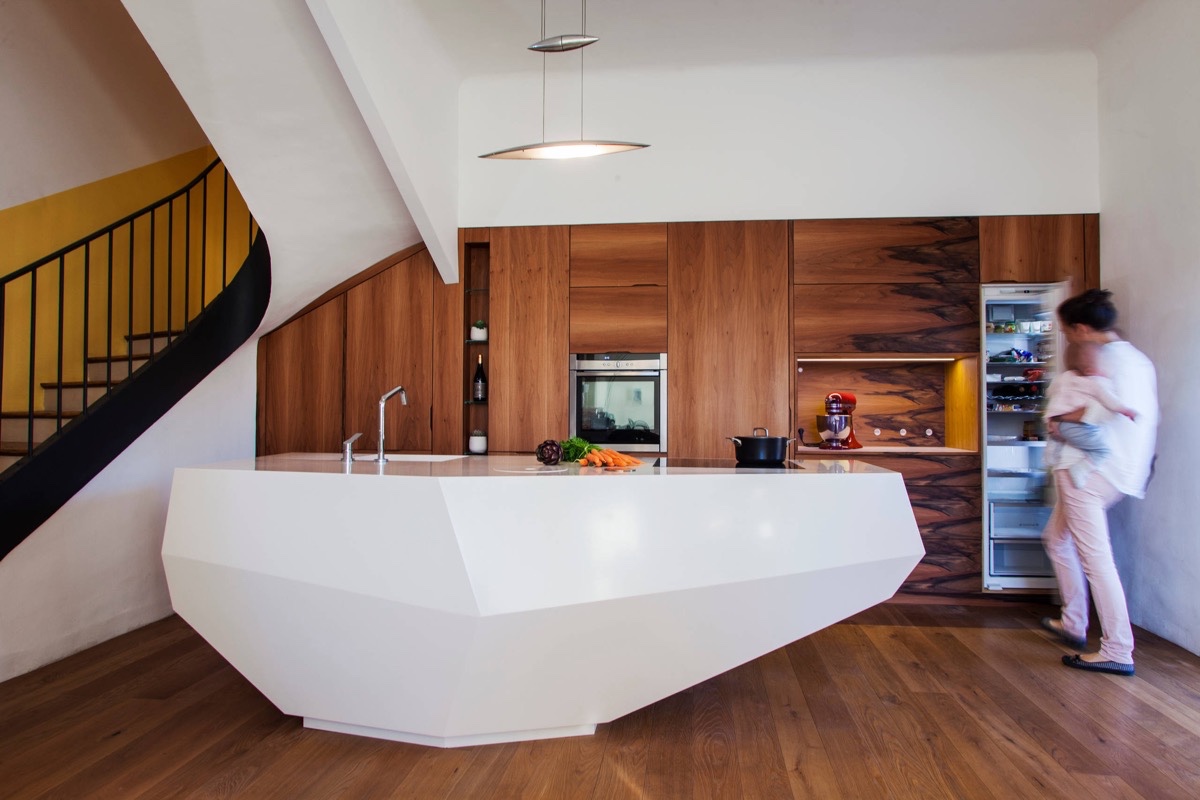 Luxury Smart Manufacturer Aluminium Direct Modern Fashion Kitchen Cabinet Island
