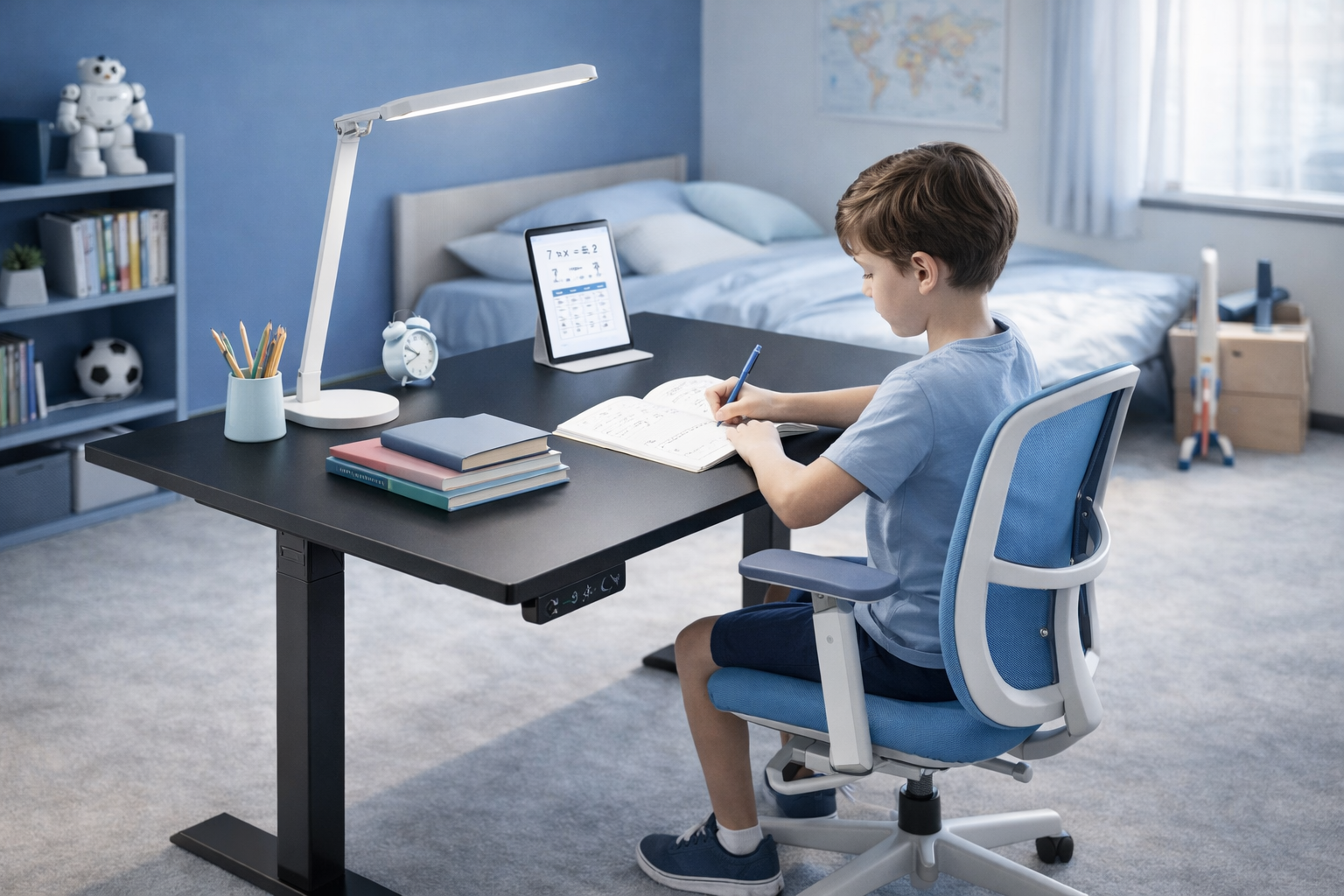 ZY-02 Adjustable Height Desk | Dual Motor Electric Workstation
