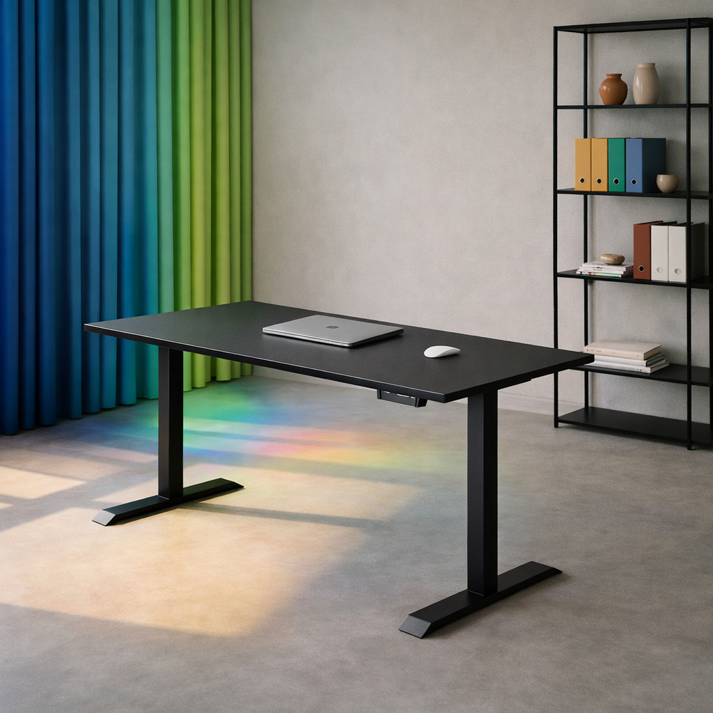 ZY-02 Dual Motor Standing Desk for Minimalist Home Workspace