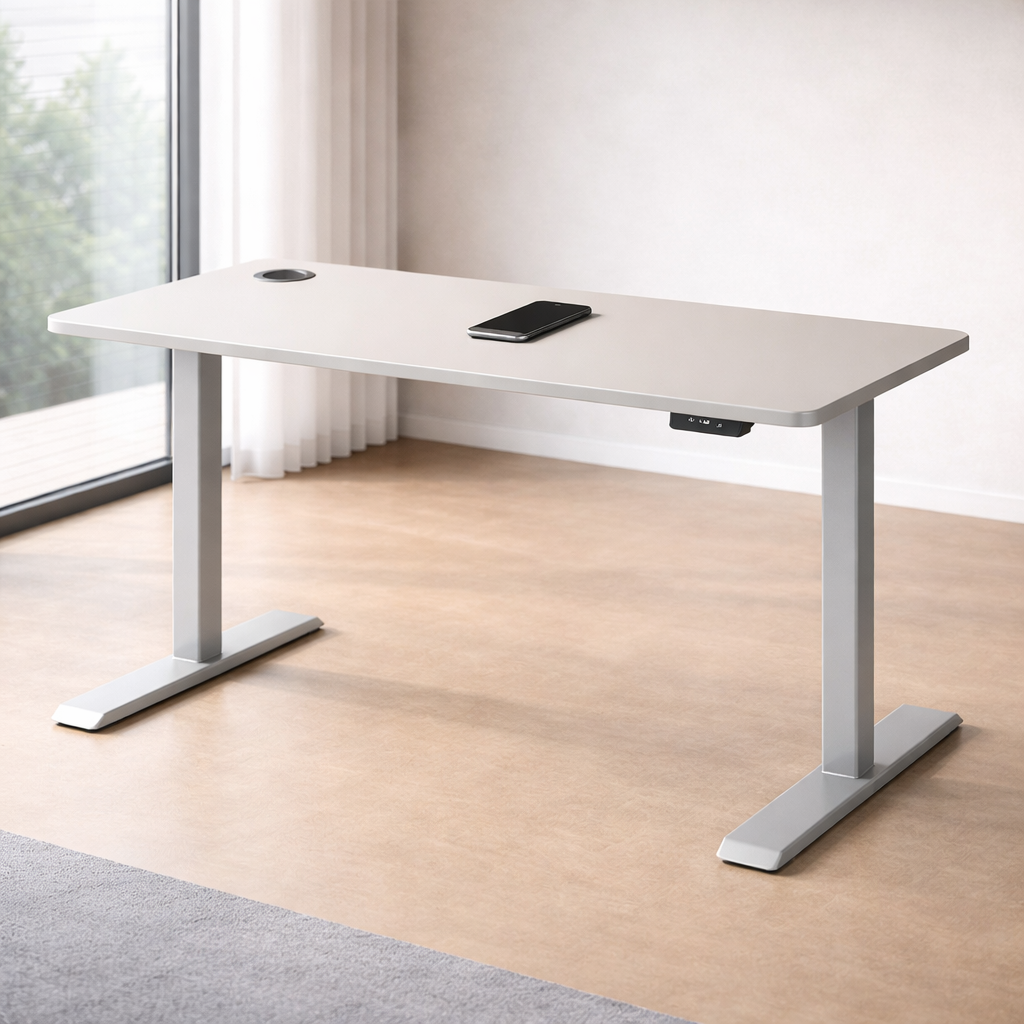 Dual Motor ZY-02 Ergonomic Electric Standing Desk Adjustable Workstation