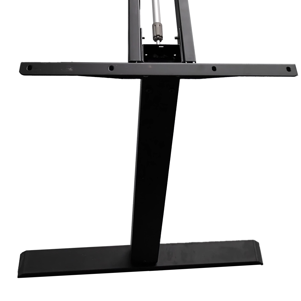 L Shaped Single Motor Standing Desk