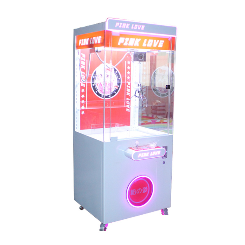 Luxury Fully Transparent  Clip Doll Machine Net Red Boutique Machine Coin-operated Claw Crane  Video Game City Game Machine