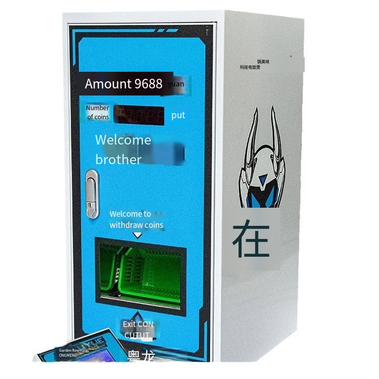 Most Popular Mini High-Speed Precision Coin Vending Machine Small Coin Exchange & Counting for Video Games for City Use
