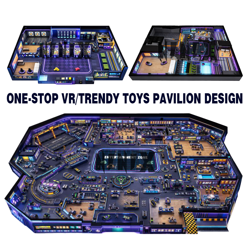 One-Stop VR & Trendy Toys Pavilion Design – Full Indoor Amusement Center Solution