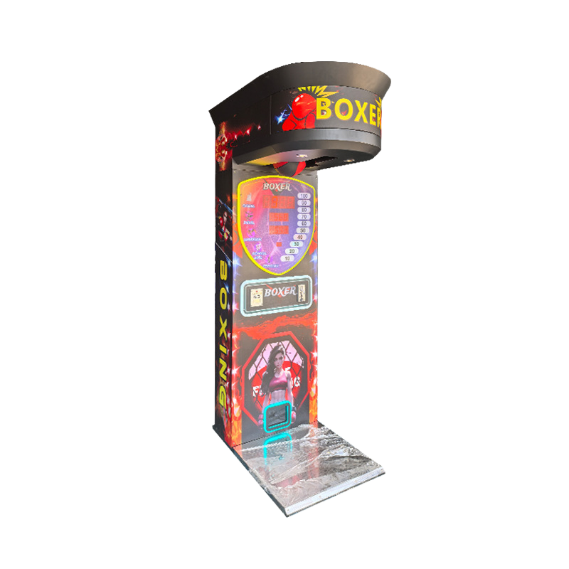 Punch Bag Boxing Amusement Game Machine, Coin Operated, Suitable for Game Centers and Sports Clubs Boxing Game Machine