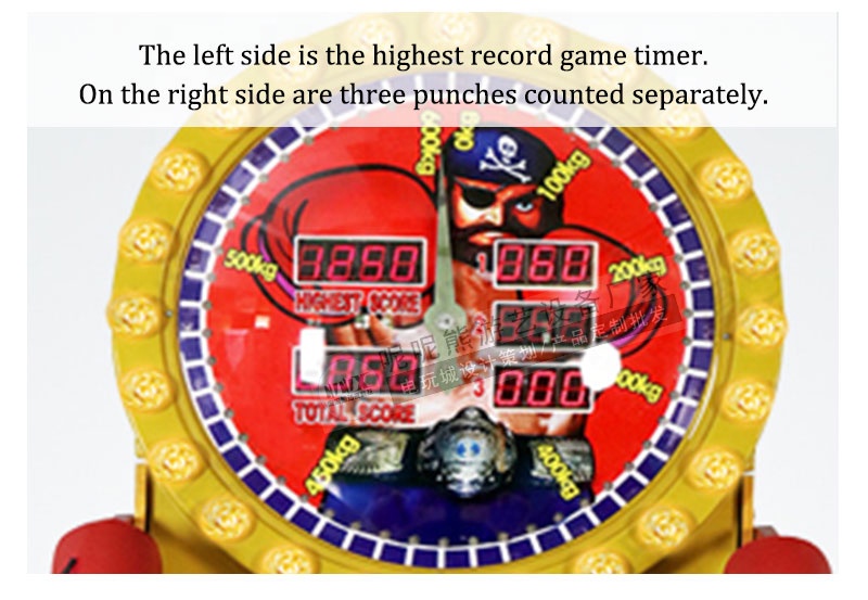 Coin-operated Game Machine Best-selling Boxing Ticket Exchange Machine Manufacturer Affordable Price Arcade Boxing Machine