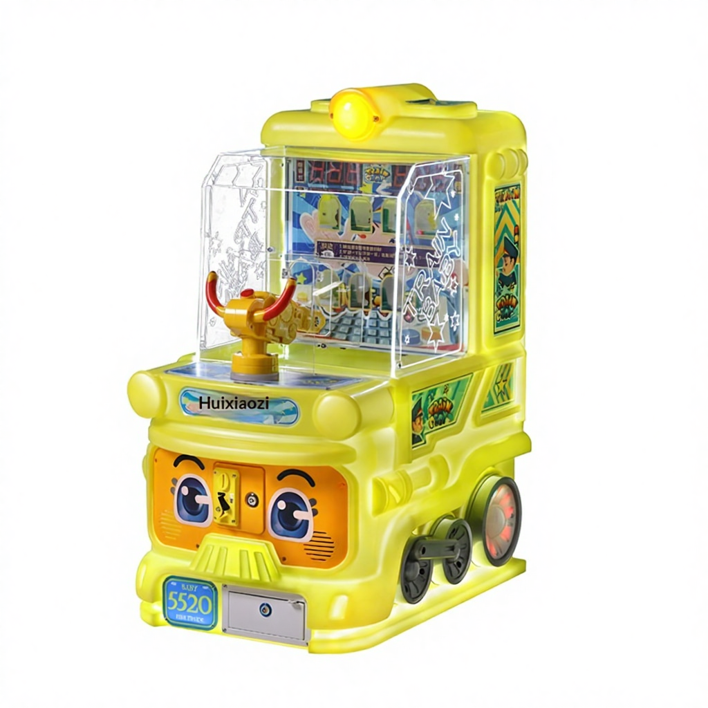 Cannon Shooting Dinosaur Children's Shooting Game Machine Single-Player Blister Material Ages 3+ Indoor Shopping Mall Arcade