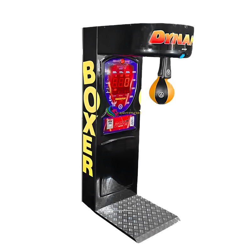 Most Popular NINIX Coin-Operated Adult Arcade Boxing Machine Measures Force Relaxation ABS Material US Plug Best Seller