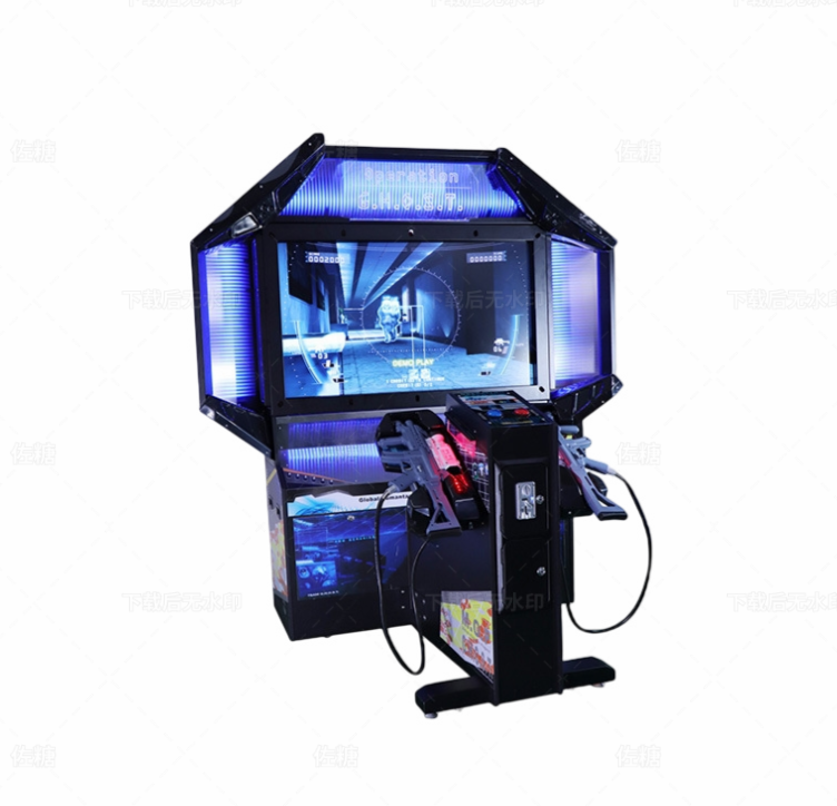 Ghost Trooper Adult Arcade Shooting Game Machine Coin-operated Game Machine Simulation Gun Battle Against Aliens Game Machine