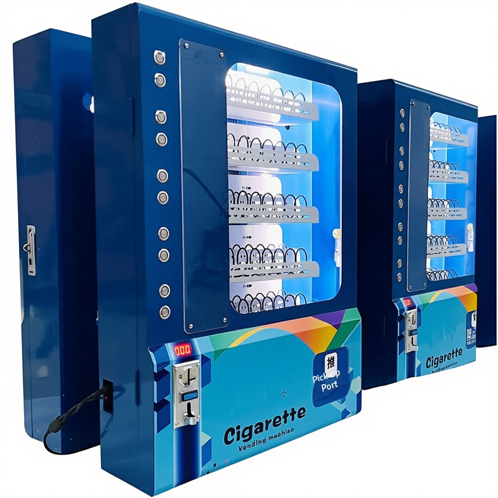 Wall-Mounted Small Automatic Vending Machine Cigarettes Masks Laundry Detergent Self-Service Coin-Operated No Warranty Exported