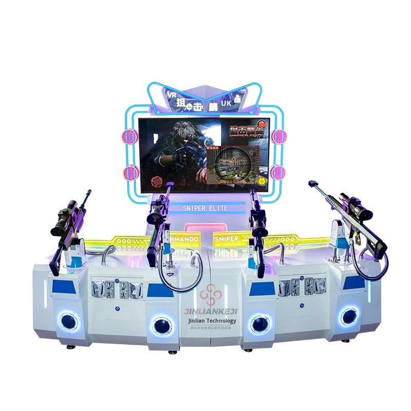 Large-scale Indoor VR Sniper Expert Gun Arcade Equipment with Coin-operated Educational Family Game
