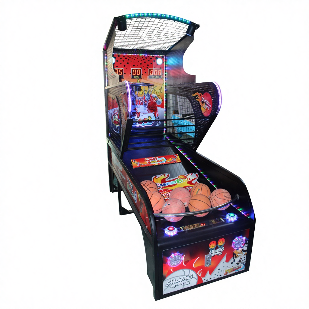 Adult Shooting Machine Arcade Game Equipment Coin Operated for Mall & Amusement Park Health & Fitness Single Person