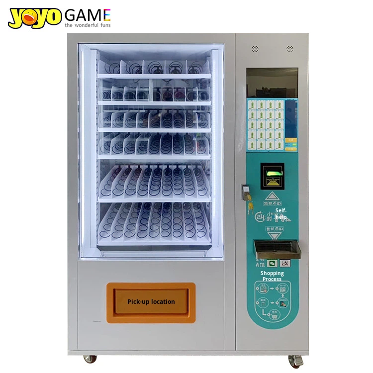 Coin-Operated Unmanned Vending Machine Facial Recognition Scan Code Purchase Beverage Gift Machine Normal Temperature Cooling
